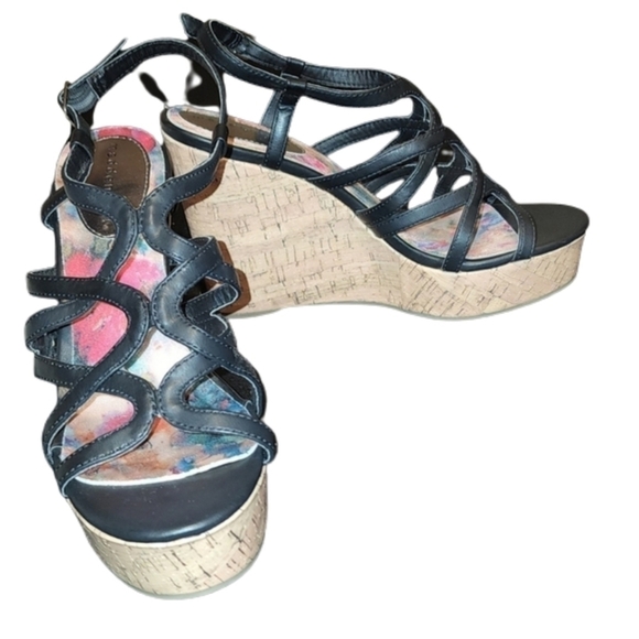 Madden girl  cork wedges - Picture 2 of 5